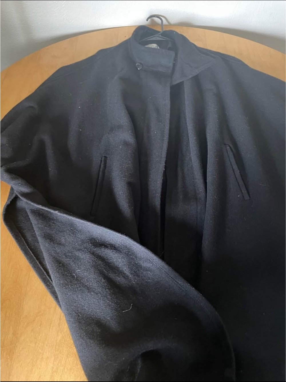 Classic Women's Black Coat - Timeless Winter Outerwear